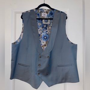 Tayion Light Blue Vest Sz 3x